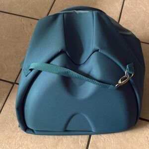 Stokke travel stroller shopping carry bag. Hardcover Case with Pockets - Teal